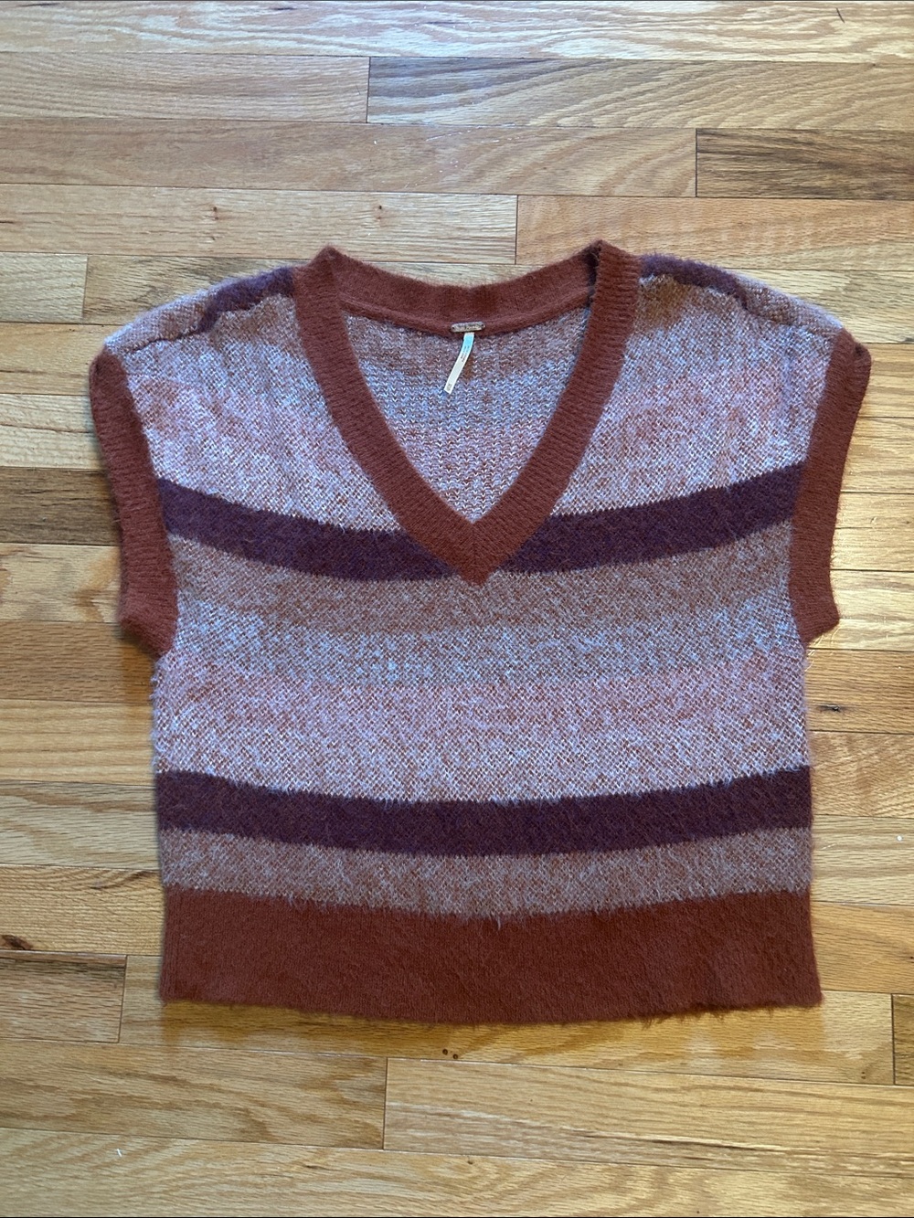 Free People Through the Motions sweater vest top. Extremely soft, like new, XS